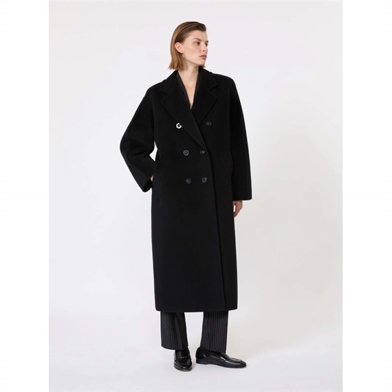 Max Mara MADAME Frakke, Sort